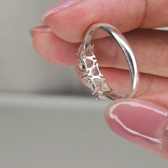 Real Rose Quartz Ring - Picture 11 of 11